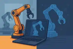 دوقلوی دیجیتال در رباتیک صنعتی