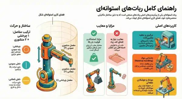 انواع رباتها بر اساس پیکربندی
