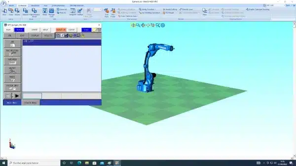 نرمافزار شبیهسازی یاسکاوا MotoSim EG-VRC