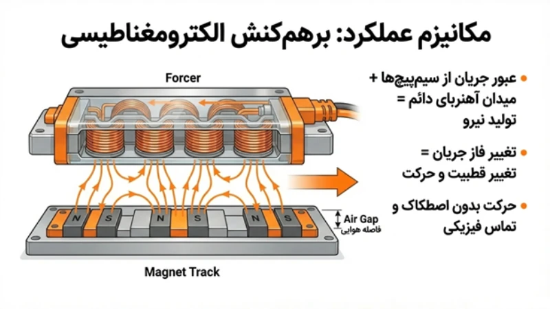 انتخاب صحیح سرو موتور خطی