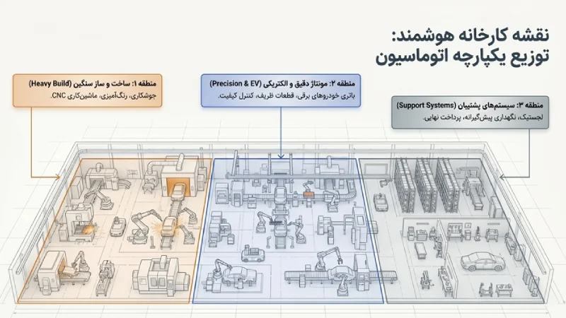 ربات های صنعتی در خودروسازی